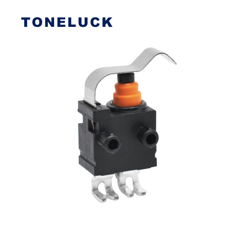 新能源汽車充電槍防水微動開關(guān) 電動汽車直流充電器微動開關(guān)帶柄