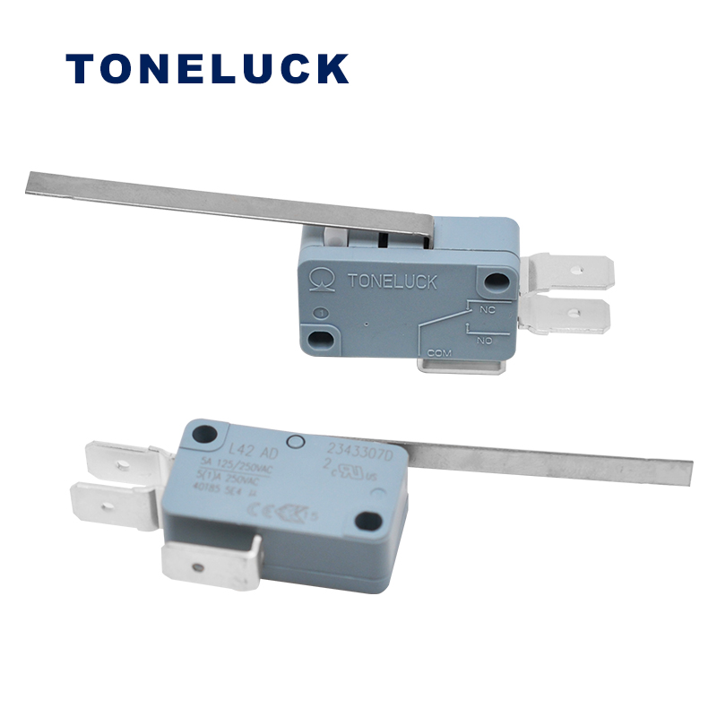 TONELUCK微動(dòng)開(kāi)關(guān)廠(chǎng)家 小家電配件L42AD微動(dòng)開(kāi)關(guān) 長(zhǎng)直柄微動(dòng)開(kāi)關(guān)