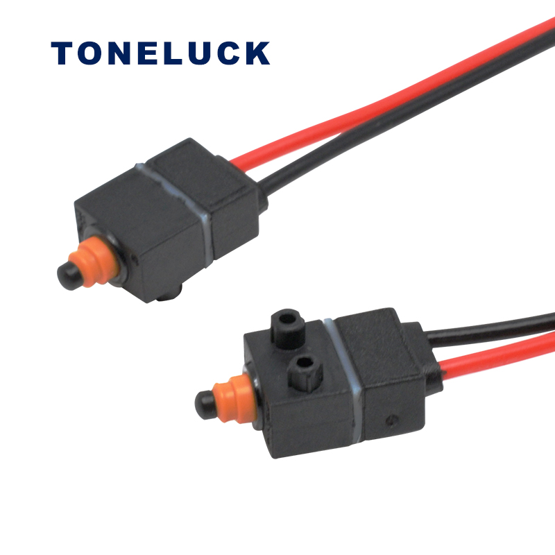 TONELUCK車(chē)載冰箱微動(dòng)開(kāi)關(guān)廠(chǎng)家 MQS-9A醫(yī)療器械帶線(xiàn)防水微動(dòng)開(kāi)關(guān)